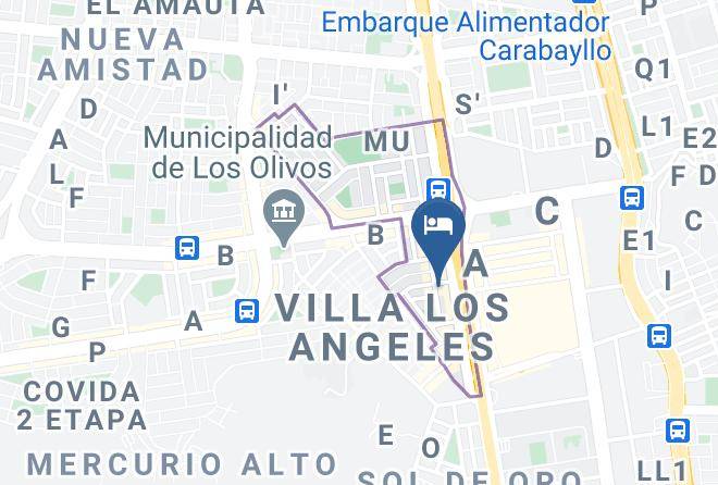 Los Olivos - Hotel Princess Maps