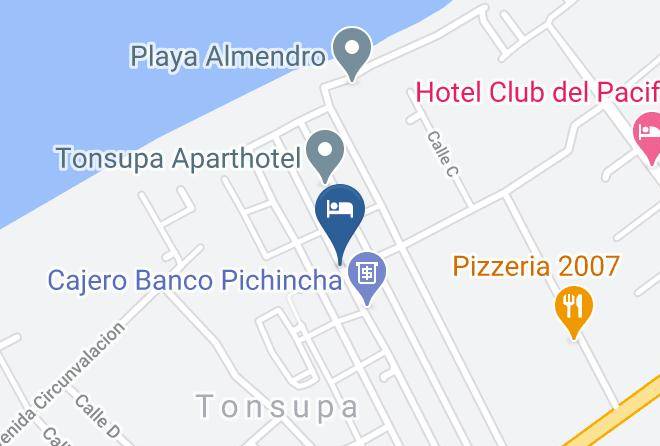 Atacames - Hotel Princess Mar Maps