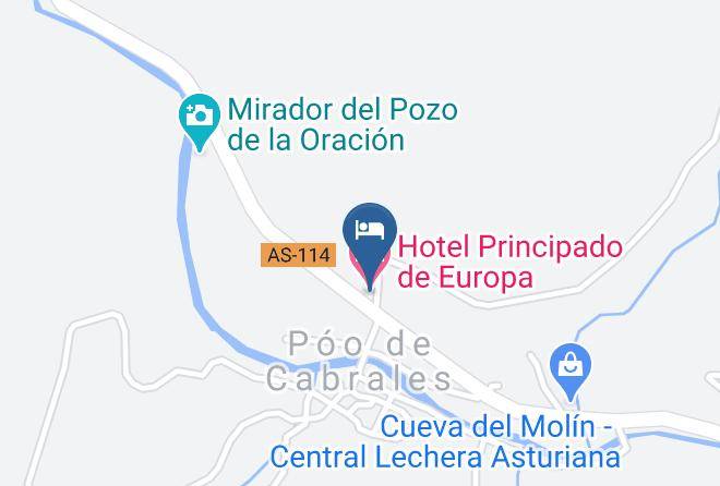 Asturias - Hotel Principado De Europa Maps