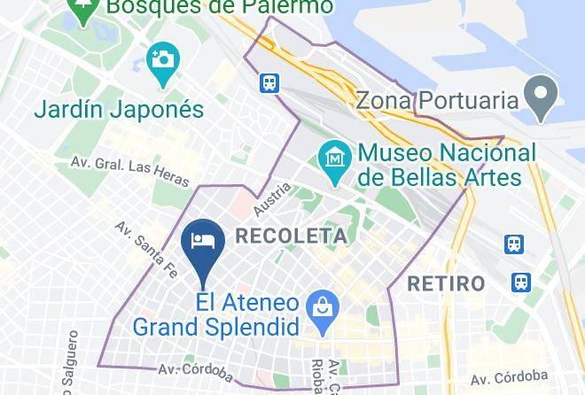 Buenos Aires - Hotel Principe Maps