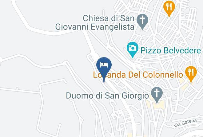 Ragusa - Hotel Principe D'aragona Maps