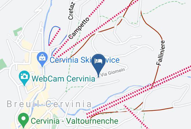 Hotel Principe Delle Nevi Map