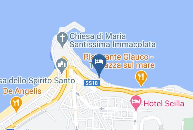 Reggio Di Calabria - Hotel Principe Di Scilla Maps