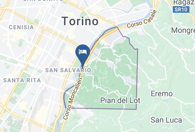 Turin - Hotel Principe Di Torino Maps