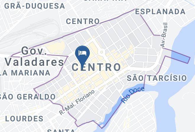 Governador Valadares - Hotel Principe Maps