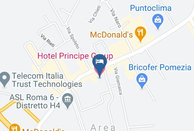 Hotel Principe Group Map