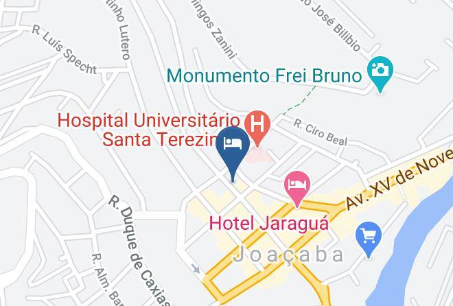 Joacaba - Hotel Principe Joacaba Maps
