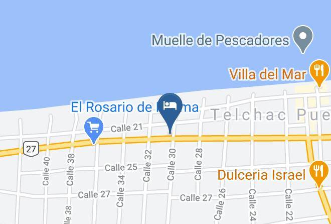 Telchac Puerto Municipality - Hotel Principe Negro Maps