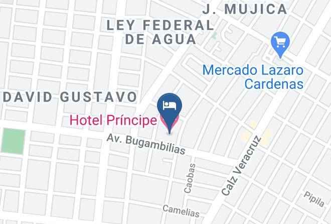 Othon P Blanco - Hotel Principe Maps