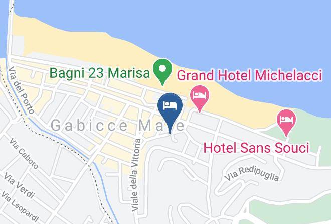 Pesaro And Urbino - Hotel Principe Maps