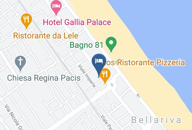 Rimini - Hotel Principe Maps