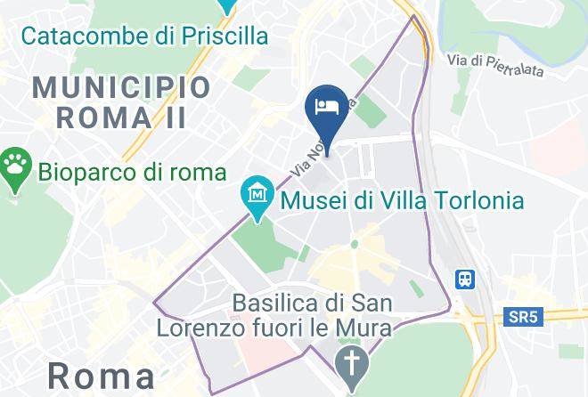 Rome - Hotel Principe Torlonia Maps