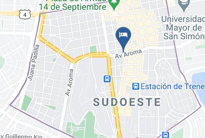 Cercado - Hotel Principito Maps