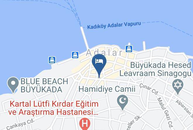 Adalar - Hotel Prinkipos Maps