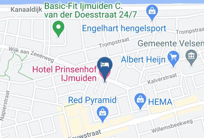 Velsen - Hotel Prinsenhof Ijmuiden Maps