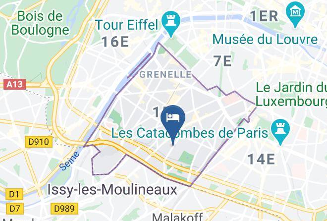 Paris - Hotel Printania Maps