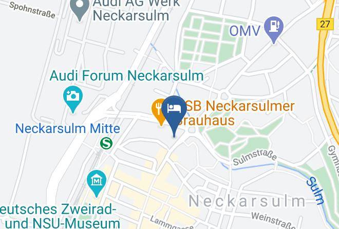 Heilbronn - Hotel Prinz Carl Garni Neckarsulm Maps