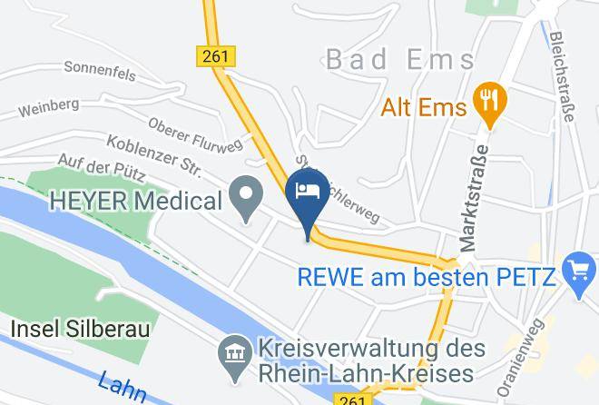 Rhein Lahn Kreis - Hotel Prinz Eitel Maps