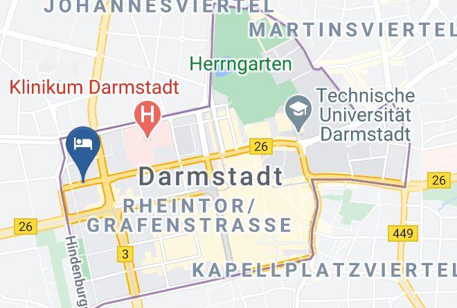 Darmstadt - Arthotel Ana Victory Darmstadt Maps