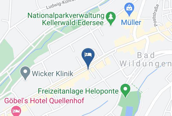 Waldeck Frankenberg - Hotel Prinz Maps