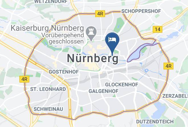 Nuremberg - Hotel Prinzregent Maps