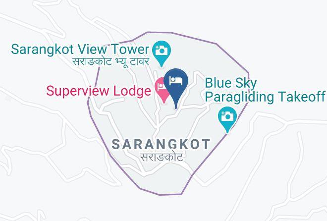 Pokhara - Hotel Pristine Himalaya Maps
