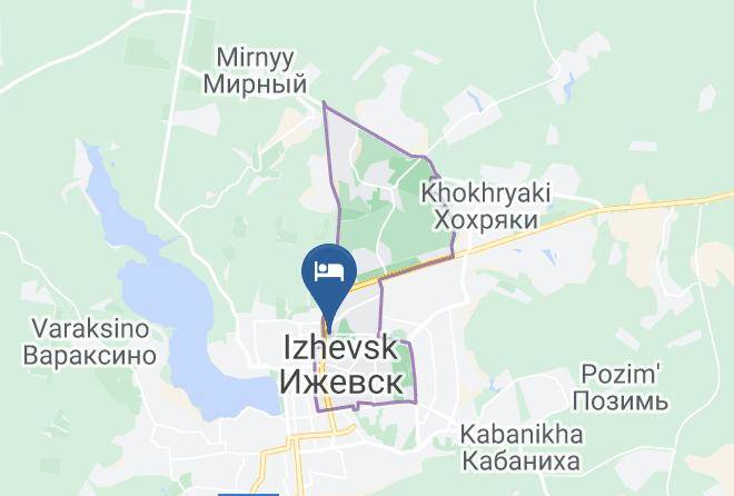 Izhevsk - Hotel Prival Maps