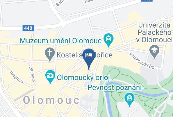 Olomouc - Hotel & Privatni Wellness Arigone Maps