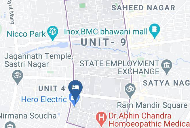 Bhubaneshwar - Hotel Priya Maps