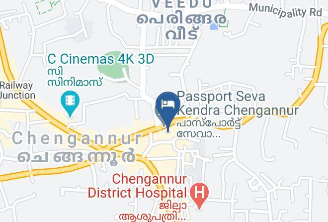 Chengannur - Hotel Priya Chengannur Maps