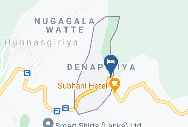 Kandy - Hotel Priyangi Hills Maps