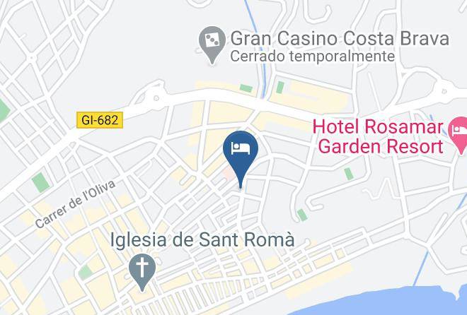 Girona - Hotel Proa Astor Maps