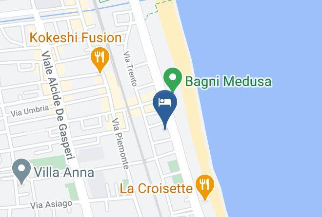 Ascoli Piceno - Hotel Progresso Maps