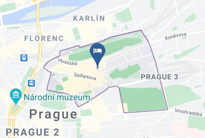 Prague - Hotel Prokopka Maps