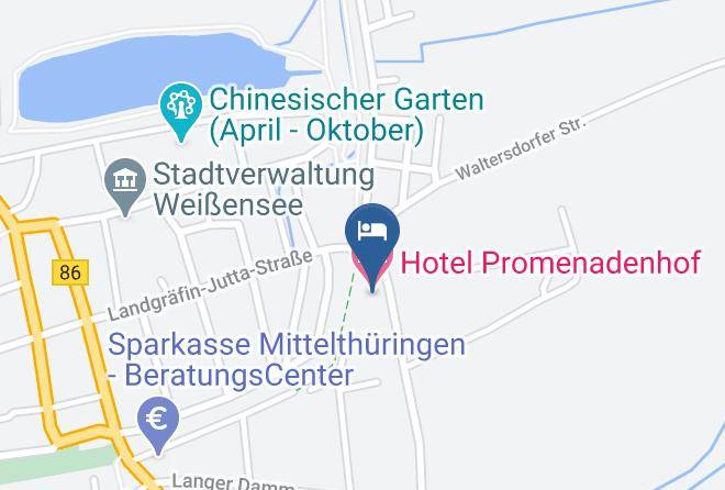 Sommerda - Hotel Promenadenhof Maps