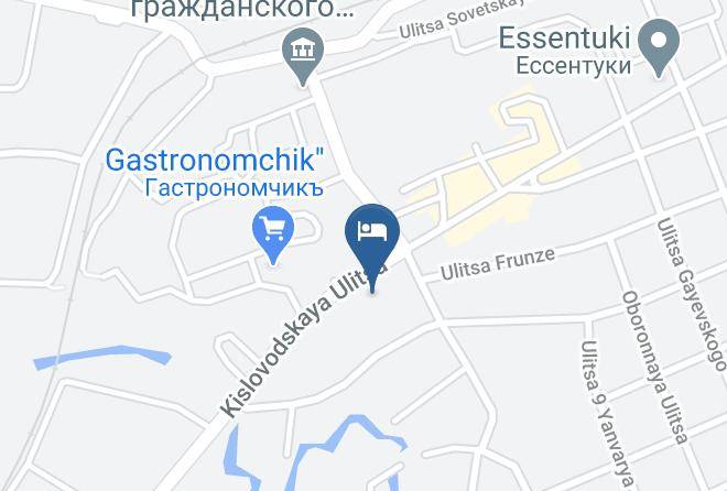 Yessentuki - Hotel Prometheus Maps