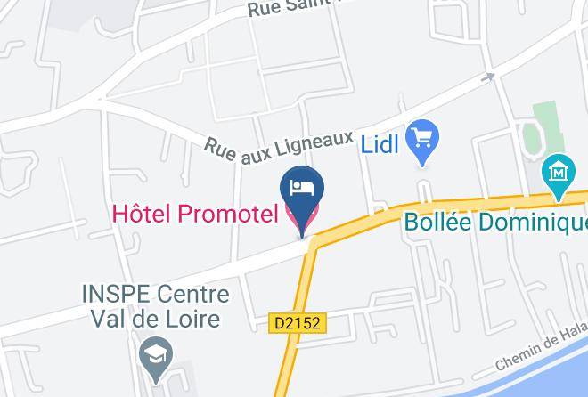 Loiret - Hotel Promotel Maps