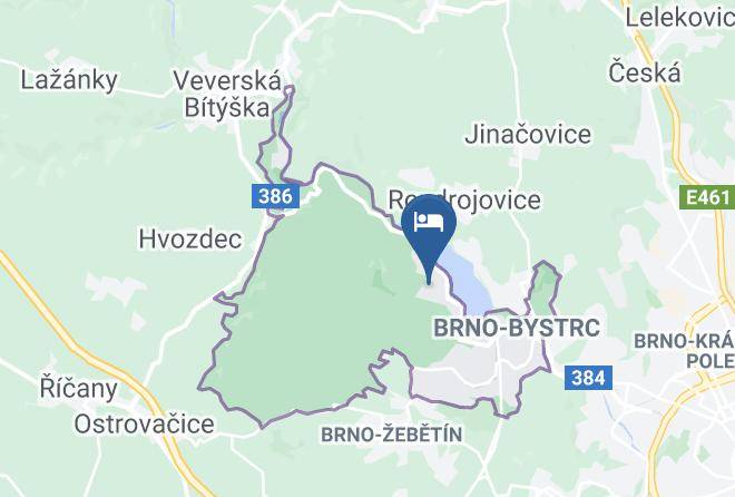 Brno - Hotel Prosperity Maps
