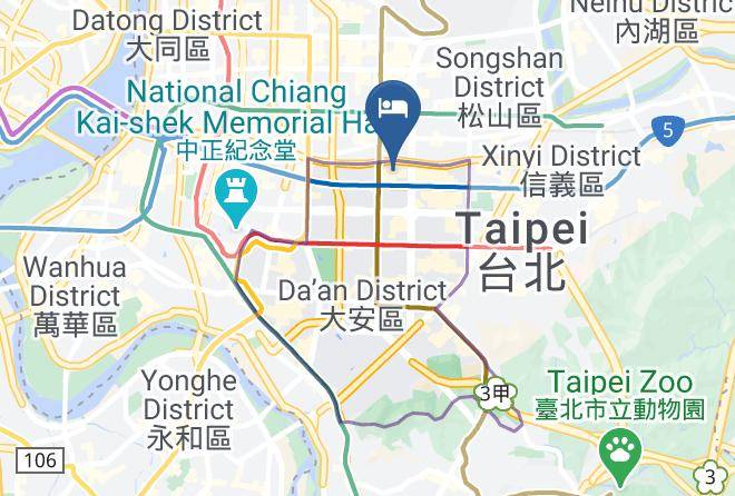 Da An District Zhongxiao Fuxing Sogo - Hotel Proverbs Maps