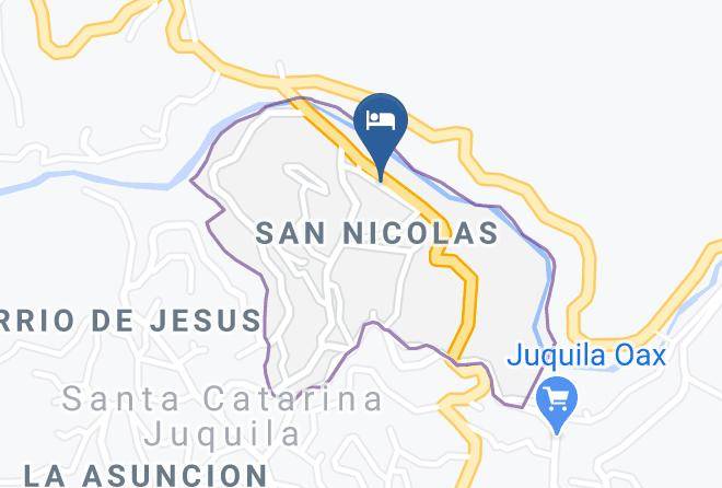 Santa Catarina Juquila - Hotel Providencia 2 Maps