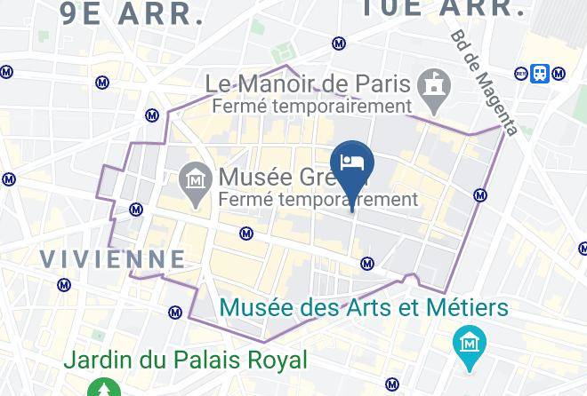 Paris - Hotel Provinces Opera Maps