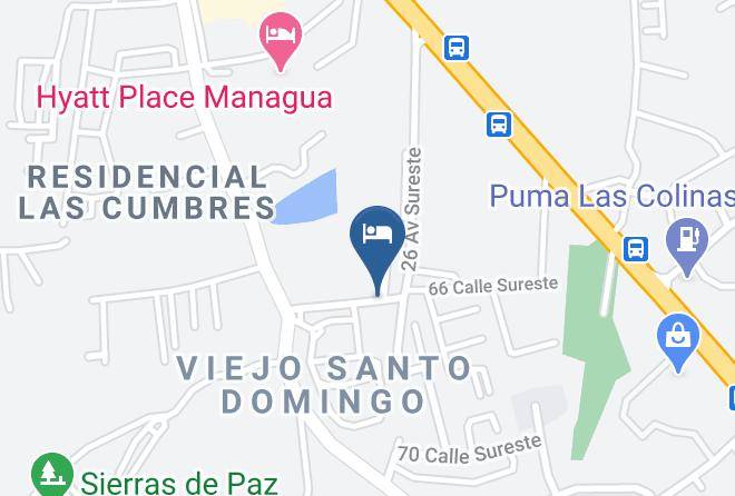 Managua - Hotel Provincia Maps
