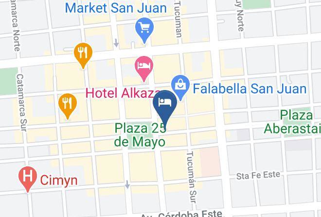 San Juan - Hotel Provincial Maps