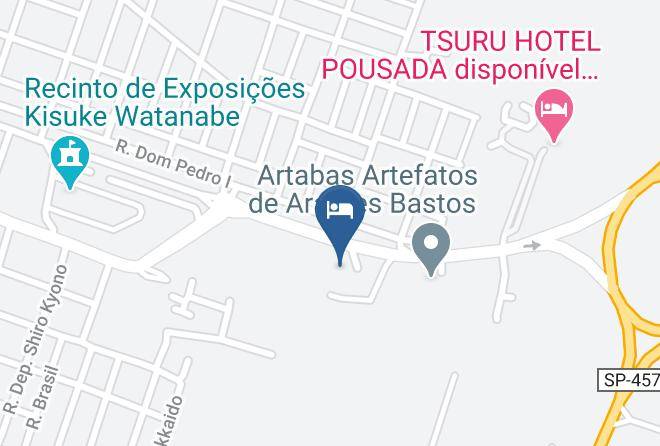 Bastos - Hotel Prudentao Maps