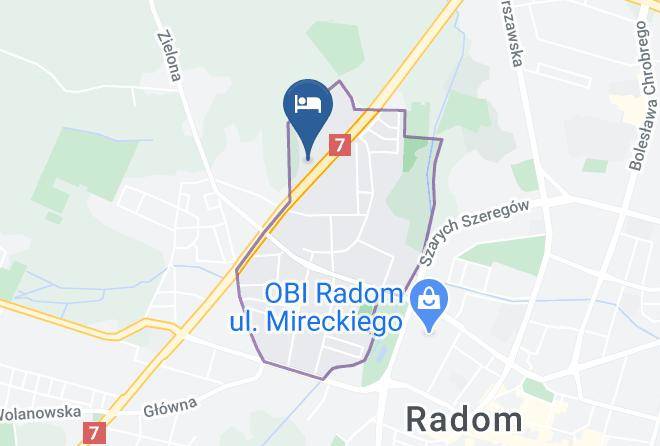 Radom - Hotel Prymus Maps