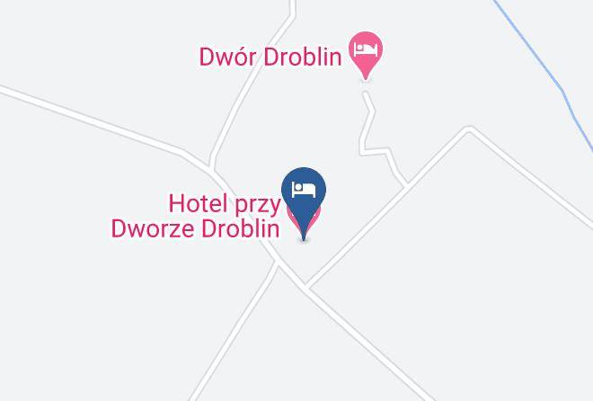 Hotel Przy Dworze Droblin Map