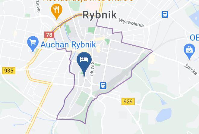 Rybnik Iii - Hotel Przy Mlynie Maps