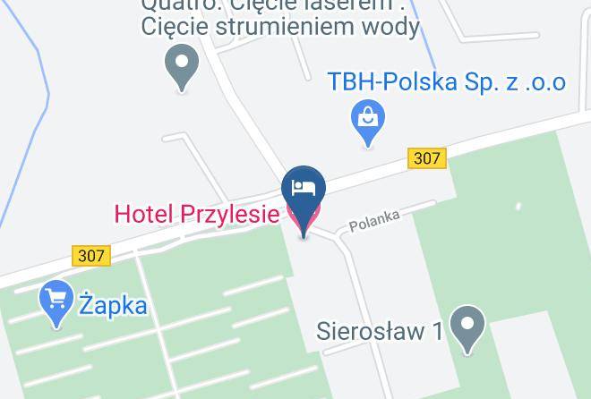 Poznanski - Hotel Przylesie Maps