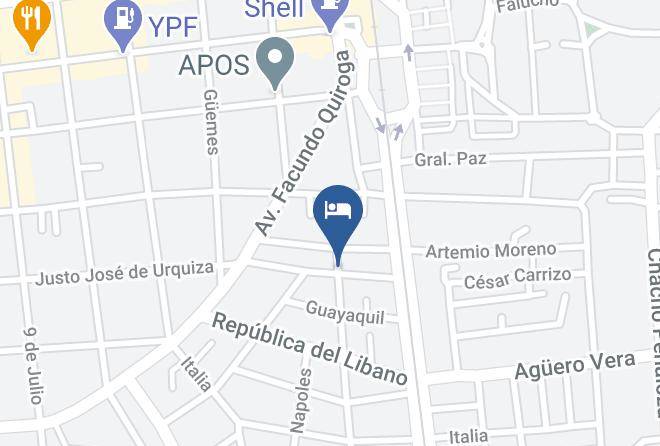 La Rioja - Hotel Pucara Maps