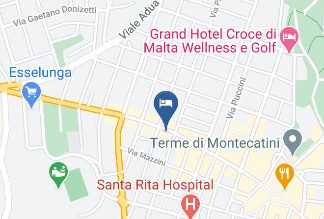 Pistoia - Hotel Puccini Montecatini Terme Maps